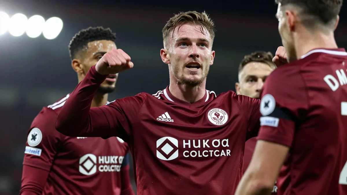 Heart of Midlothian vs SK Rapid Wien: Match Report