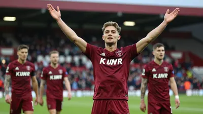 Heart of Midlothian smash six in Premier Sports Cup rout
