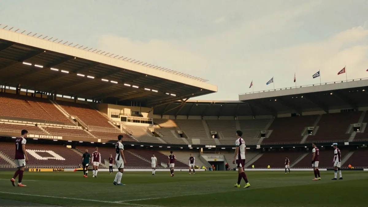Heart of Midlothian boss Wouter Vrancken talks tough on Celtic